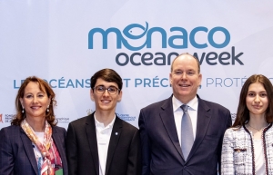 Ségolène Royal participe à la Monaco Ocean Week