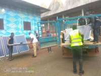 Réception des premiers équipements à Bangangté (Cameroun)