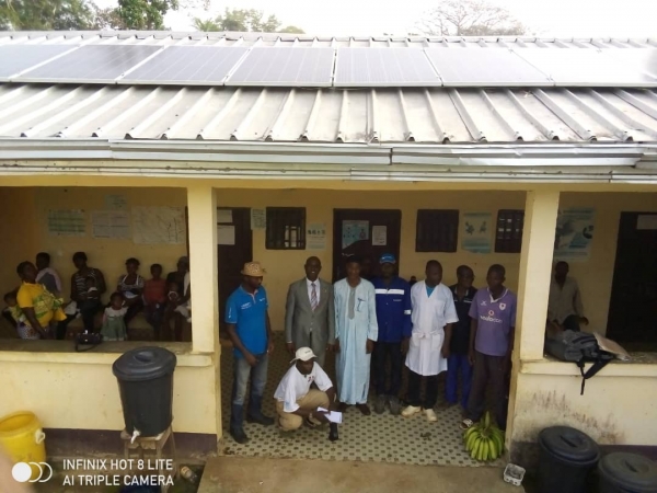 Mise en service de la maternité solaire du CSI de Begui (Cameroun)